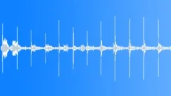 Heavy footsteps on concrete outdoor loopSound Effect
