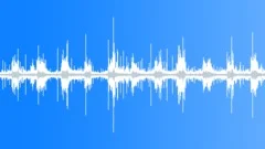 Heavy footsteps on gravel loop Sound Effect