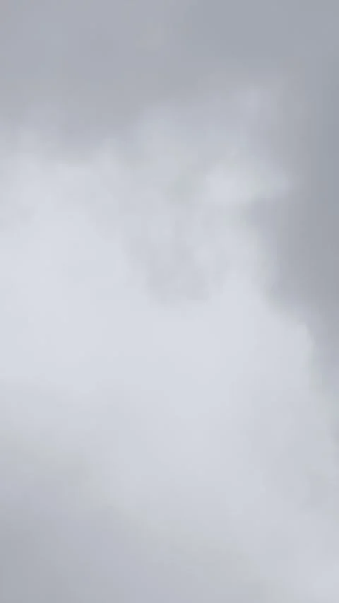Heavy Gray Storm Clouds Vertical Background Stock Footage 345514601