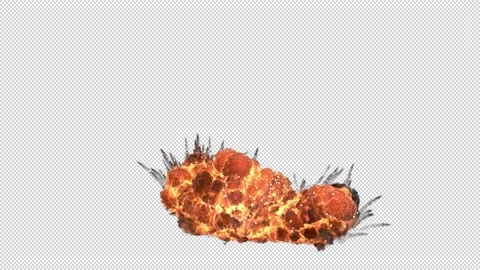 Heavy Ground Exploison Visual Effects Element 스톡 동영상 167557795