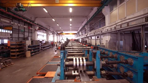 Heavy industry and iron processing 動画素材 254485100