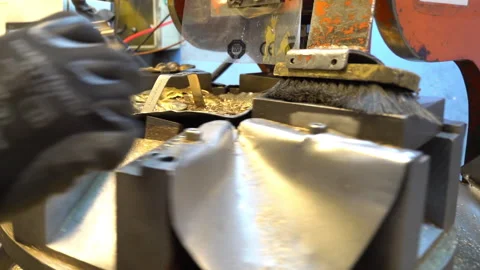 Heavy industry and metal processing units Stockbeeldmateriaal 255925370