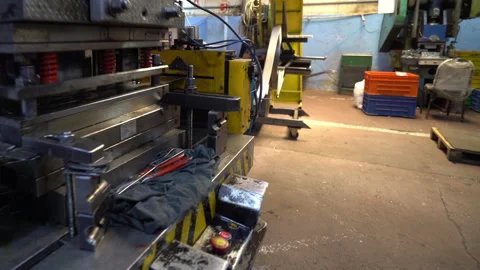 Heavy industry and metal processing units Stock Footage 255927225