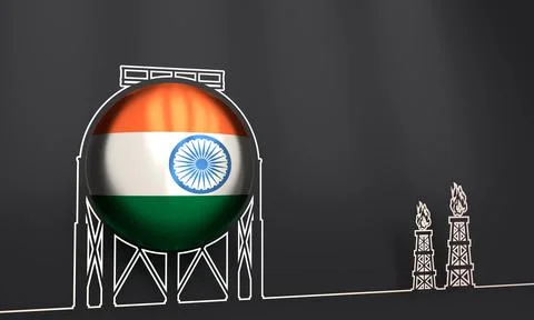 Heavy industry concept Stock Illustration