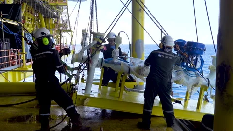 Heavy Lifting Activities. Stock-Footage 159142078