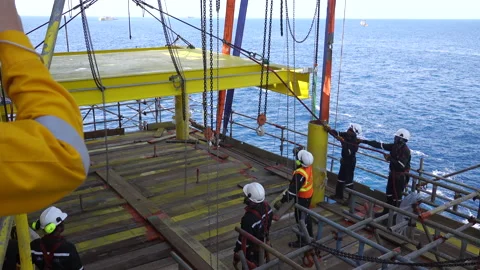 Heavy Lifting Activities. Stock Footage 159146408