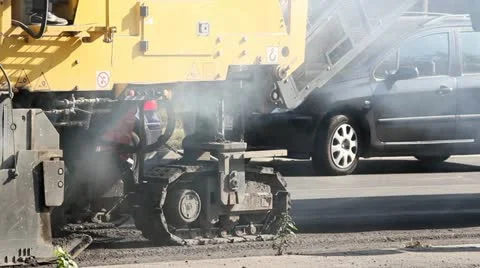 Heavy machine detail Video stock 12183398