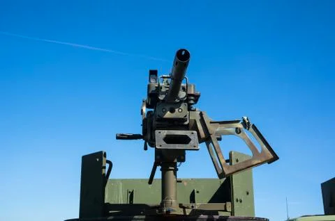 Heavy machine gun Stock Photos
