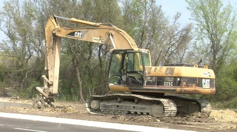 Heavy Machinery Stock Footage 39636953
