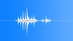 Heavy Metal Object: Put On Concrete Floor In Wrapping, Clanging & Rustling - V1Sound Effect