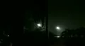 heavy night torrential rain storm 2 HD Footage