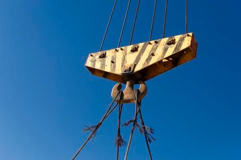 Heavy pulley Stock Photos