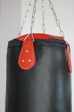 Heavy punching bag 写真素材