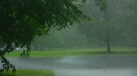 Heavy rain 01 Video stock 787920