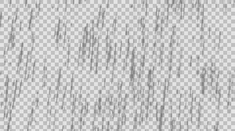 Heavy Rain Alpha Channel Stock Footage 56823380