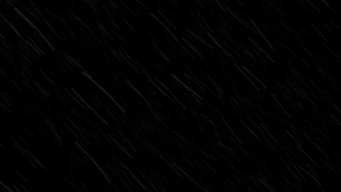 Heavy rain with alpha, looped Stock Footage 106321438