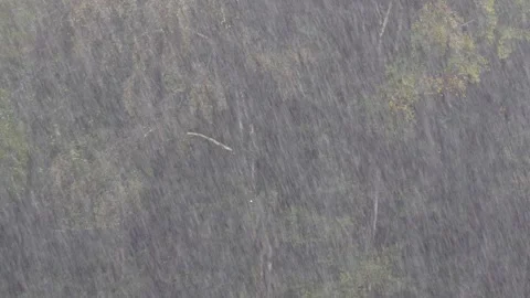 Heavy Rain And Storm Video stock 332565173