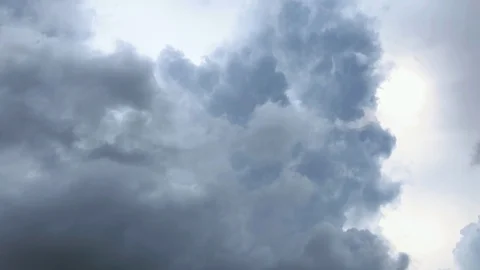 Heavy rain clouds Stock Footage 92732275