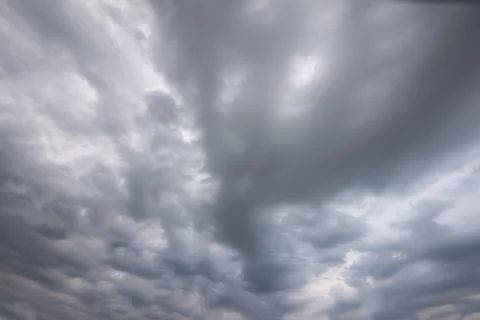 Heavy rain clouds in the sky Stock Photos