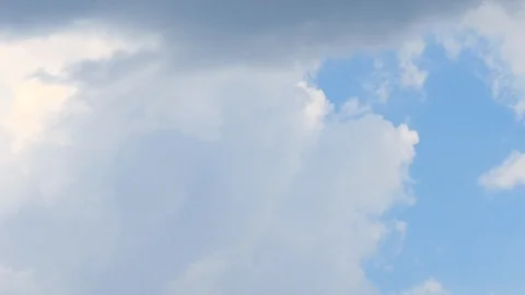 Heavy rain clouds before a storm Stock Footage 89504919