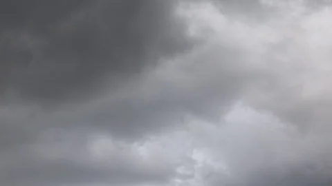Heavy Rain Clouds Before A Storm.HD video Stock Footage