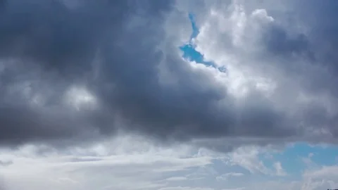 Heavy Rain Dark Clouds After Rain Stock Footage 84575970