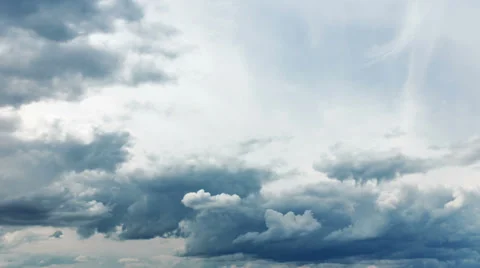 Heavy Rain Dark Clouds Before a Storm Stock Footage 39457118