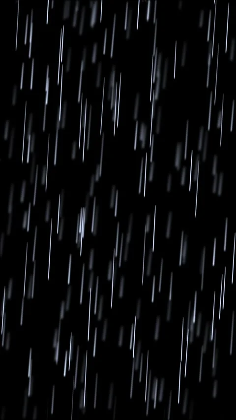 Heavy rain falling against black background Stock Footage 341426298