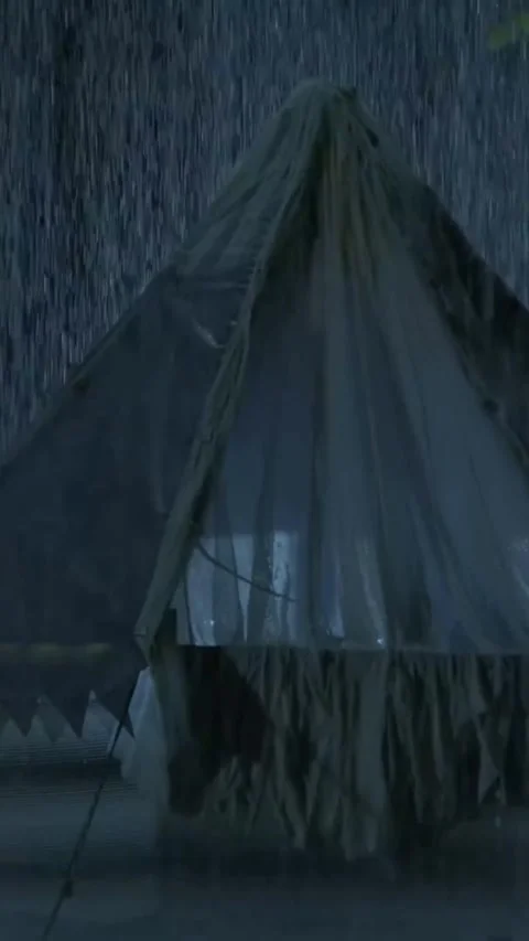 Heavy Rain Falling Video stock 326314827