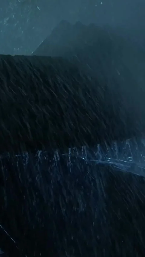 Heavy Rain Falling Stock Footage 326372276