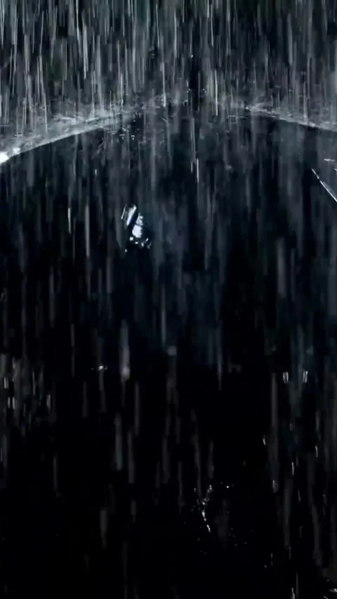 Heavy Rain Falling Stock Footage 326375924