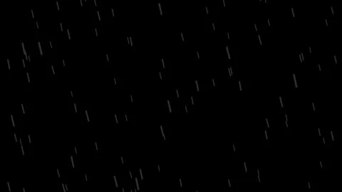 Heavy rain Falling with raindrops footage animation. Video stock 336629841