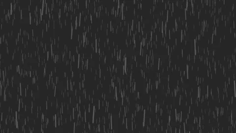 Heavy rain falling vertically against dark grey background looping motion. Stock Footage 336330546