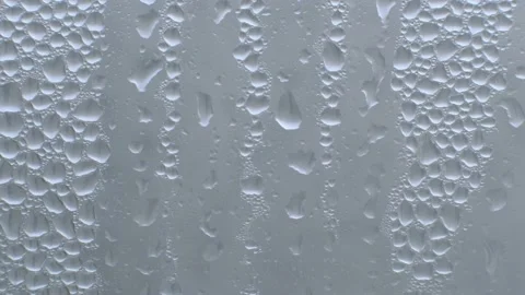 Heavy rain falling on window. Stock Footage 146655840