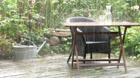 Heavy rain Stock Footage 807204