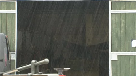 HEAVY RAIN Stock Footage 8662104