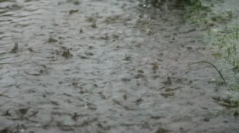 Heavy rain Stock Footage 12271065