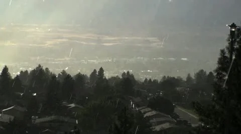 Heavy Rain Stock Footage 12744589