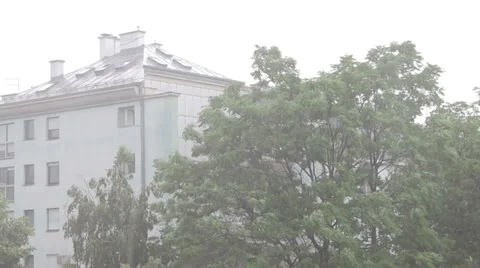 Heavy rain Video stock 38707372