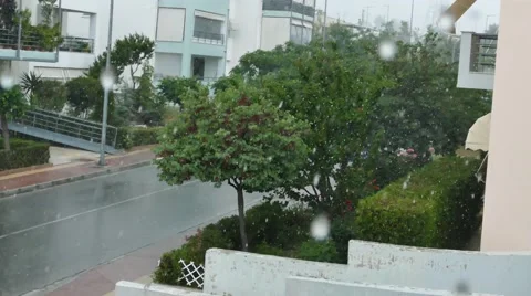 Heavy rain Stock Footage 50906581