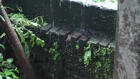 Heavy rain Video stock 301214218