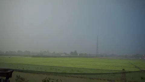 Heavy rain Video stock 330209616