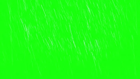 Heavy rain, green screen | Stock Video | Pond5