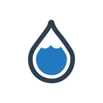 Heavy Rain Icon Stock Illustration