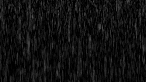 Heavy rain with large drops and transparent loop background Stock Footage 129289164