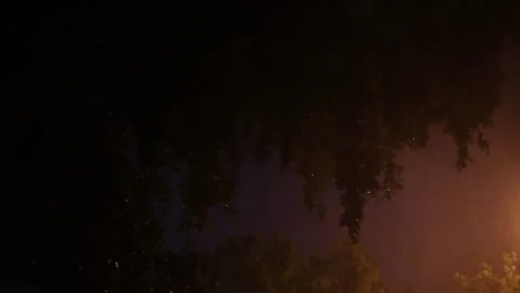 Heavy rain night 1 Stock Footage 152018509