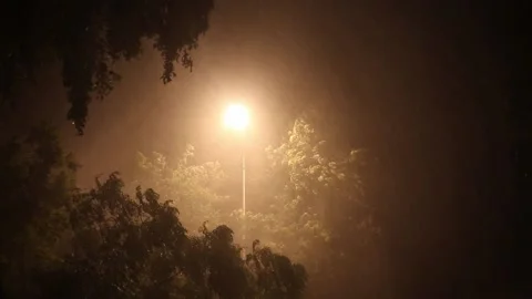Heavy rain night 4 Stock Footage 152018585