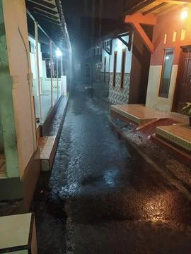 Heavy rain Foto stock