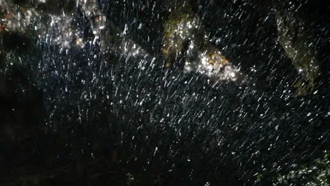 Heavy rain of a rocks Video stock 144339144