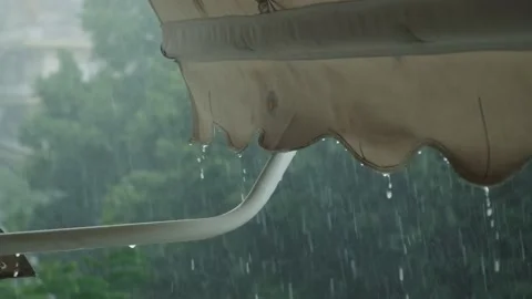 Heavy rain storm Stock Footage 198736016